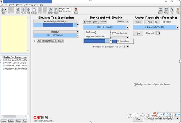 CarSim与Simulink联合仿真方法说明 - 知乎