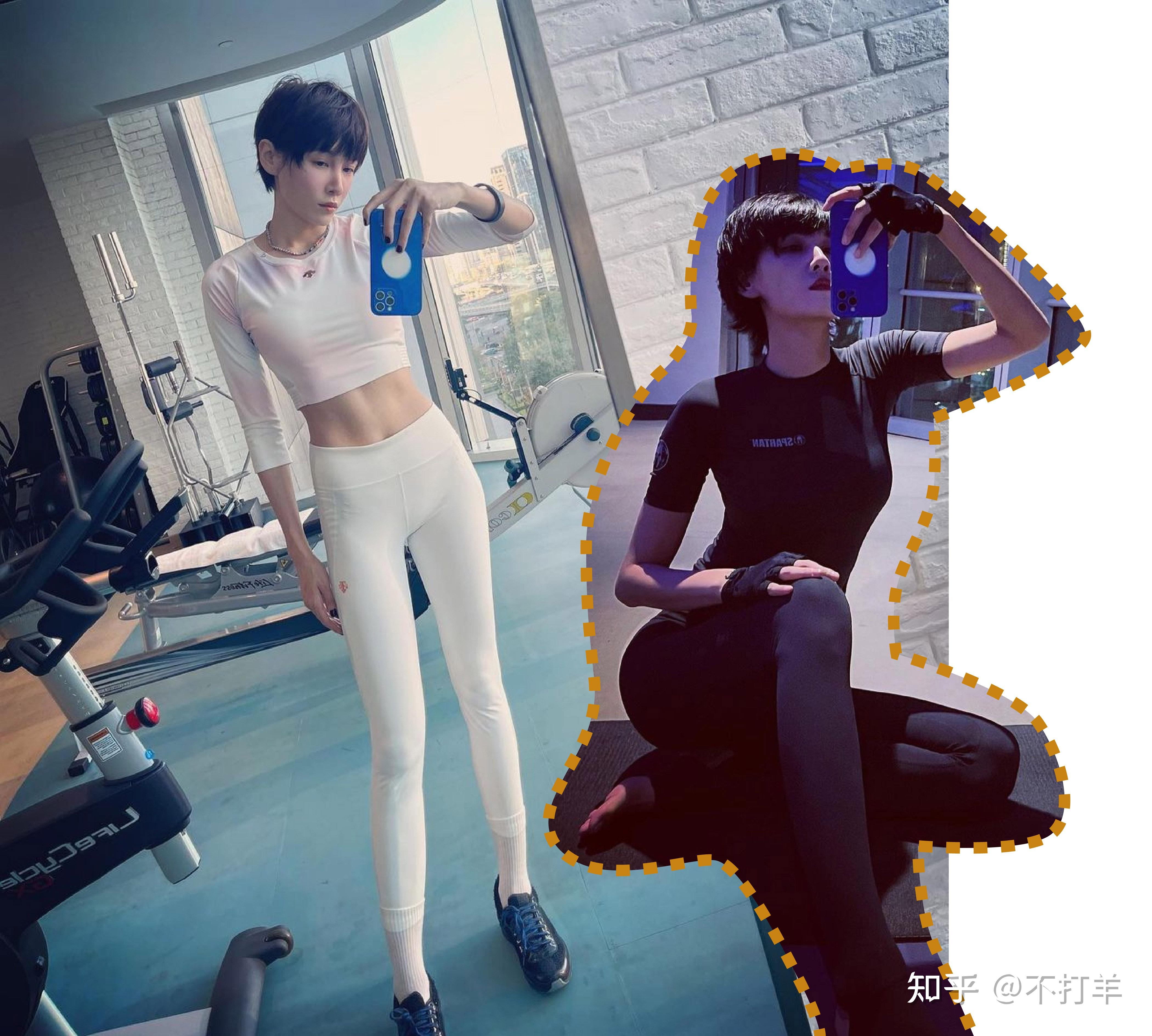 龙女郎张蓝心好敢穿!热裤 霸王龙长靴酷飒性感,修长螳螂腿真绝 - 知乎