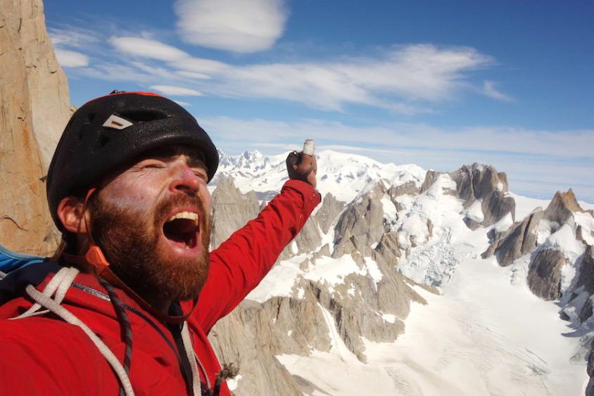 在巴塔哥尼亚高原上月球漫步这老哥也太会了