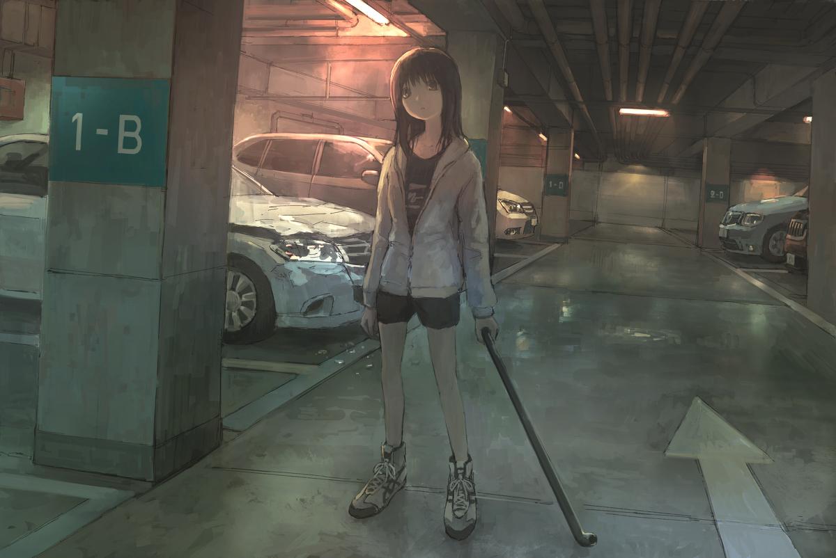 p站精选废土风x二次元少女看着就很丧