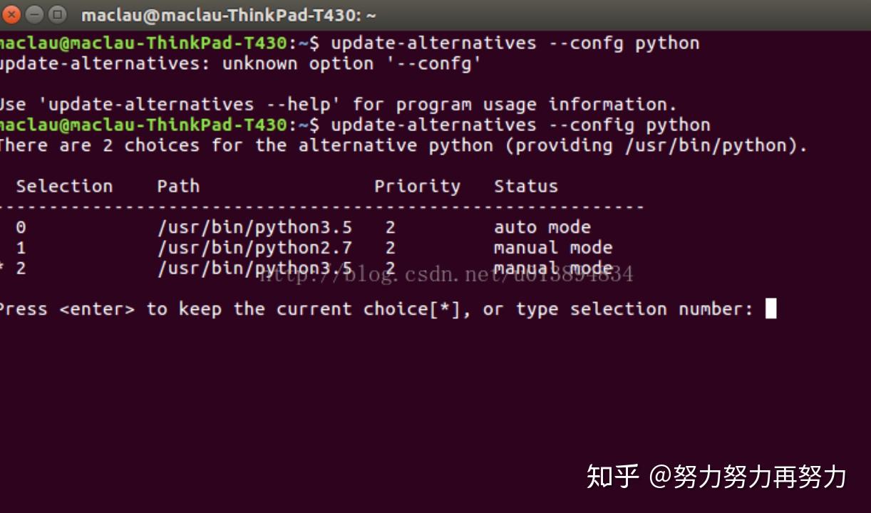 ubuntu下切换默认python版本 知乎