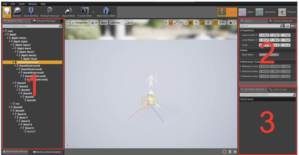 虚幻引擎学习之路:动画模块之基础篇
