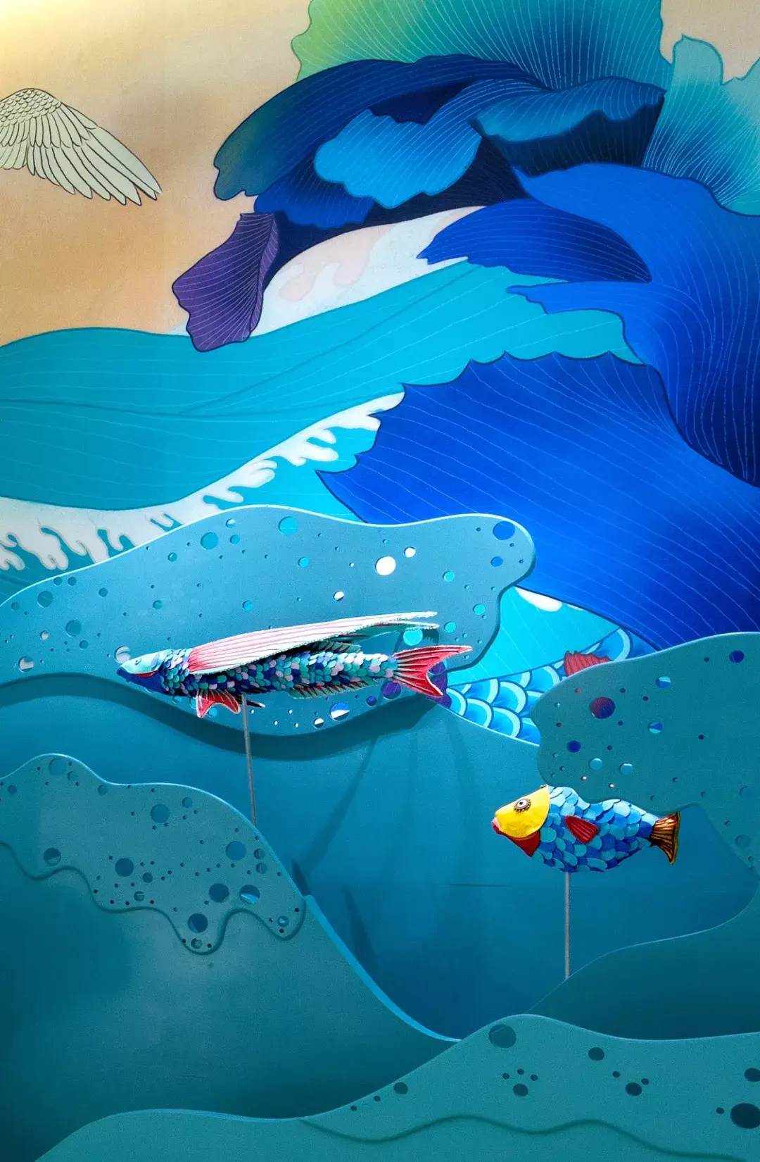 玩转极致色彩纯美灵动艺术交织的童梦空间