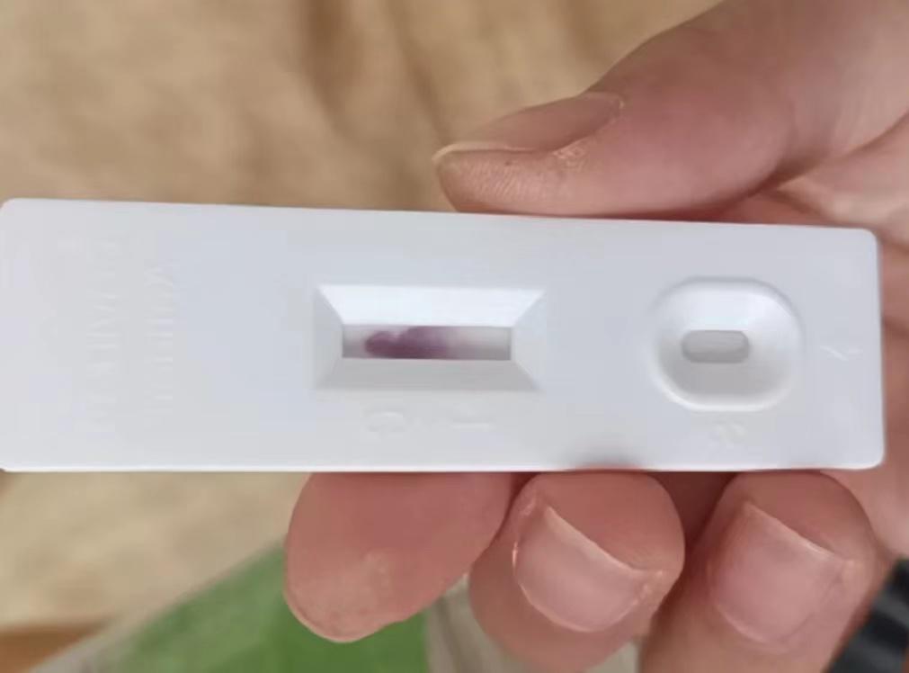 抗原检测显示三条杠蘑菇云是不是买到假货了