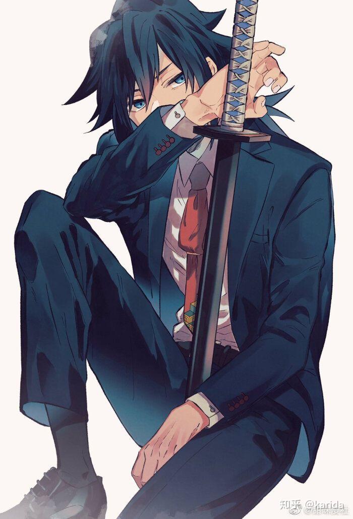 大家有没有富冈义勇的壁纸呀