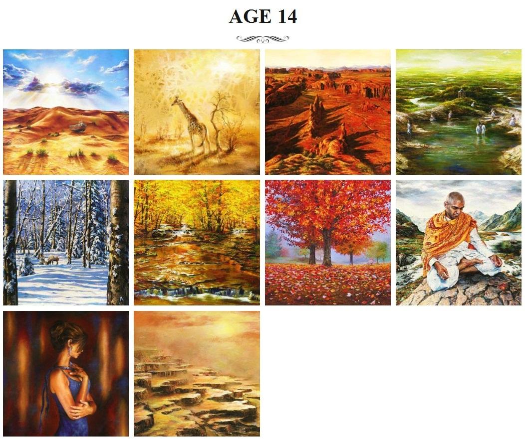 画梦的孩子神童画家阿琪雅纳akianekramarik的照片与神奇人生多图欣赏