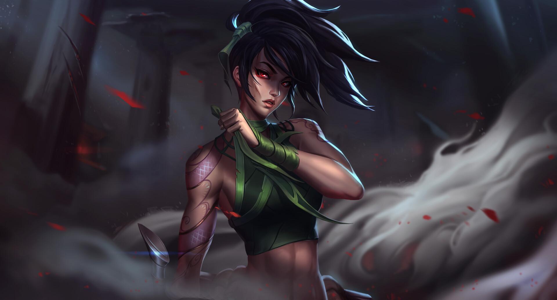 离群之刺·阿卡丽 akali 234305 攻略出装实操教学(附无水印