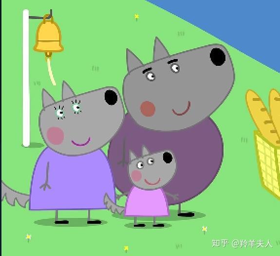 小猪佩奇和她的朋友以及家人们图解