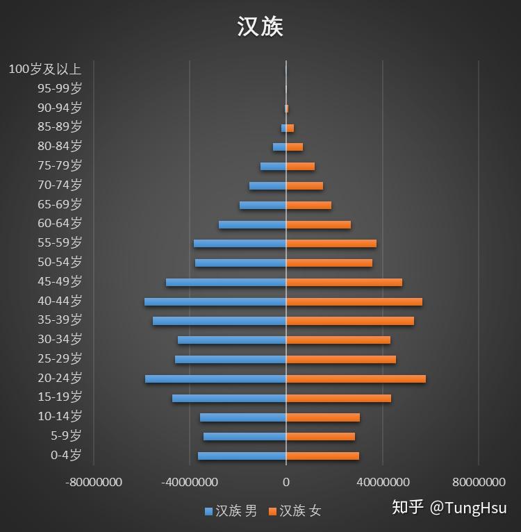 中国各民族人口金字塔--穆斯林民族篇