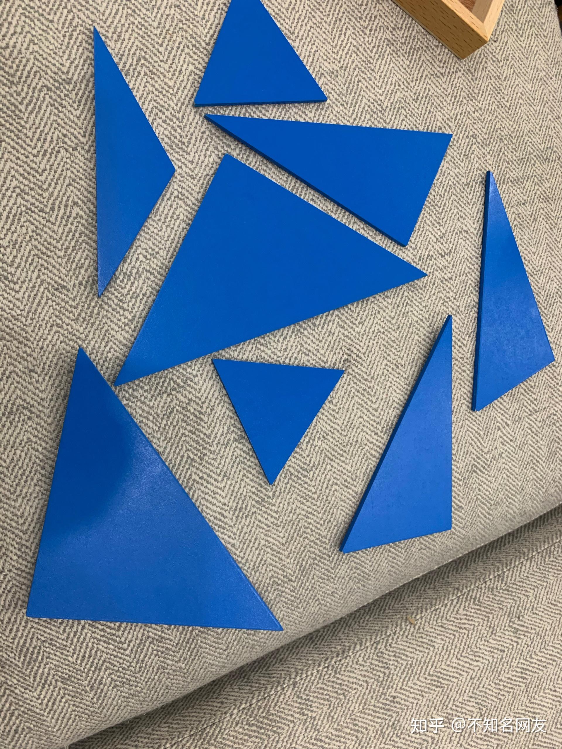 长方形和三角形拼图案图片