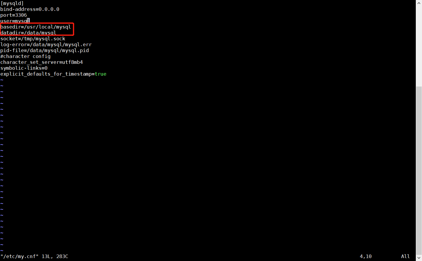  mysql 
