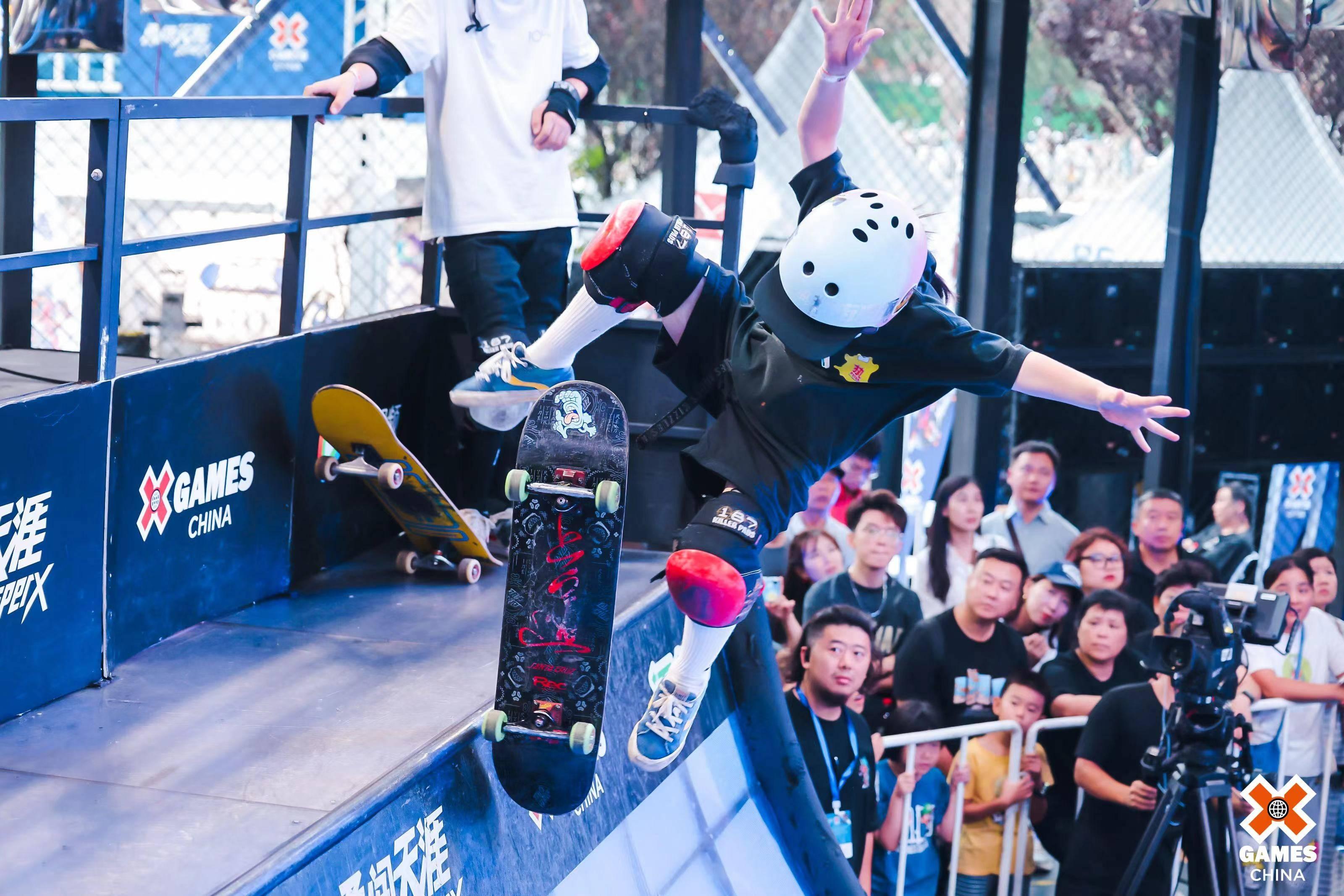 xgameschina2023滑板u池巡回赛第三站在北京成功举办