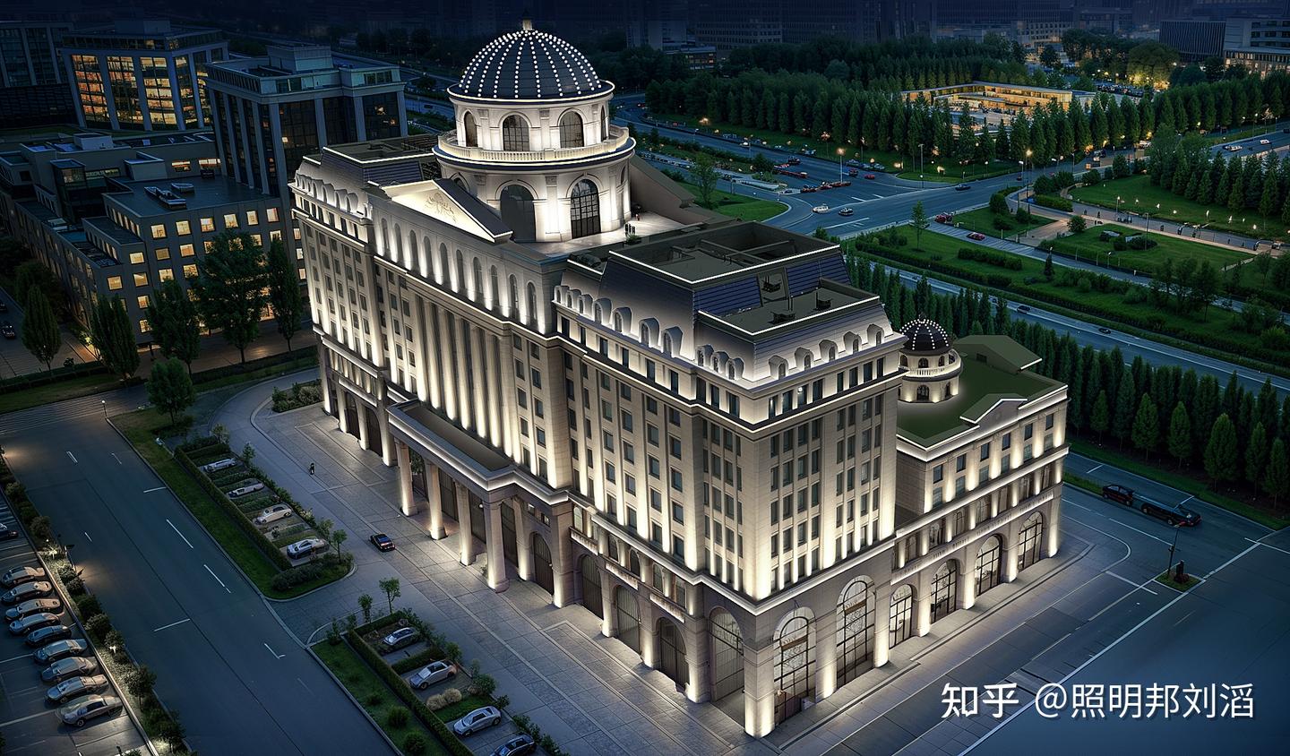 照明邦:用AI做LED亮化工程鸟瞰图,1天的设计工作量,现在2个小时搞定…… - 知乎