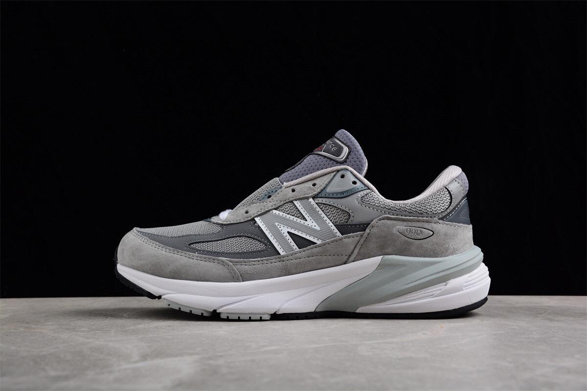 新百伦元祖灰银newbalancemadeinusam990v6grey六代复古运动跑鞋