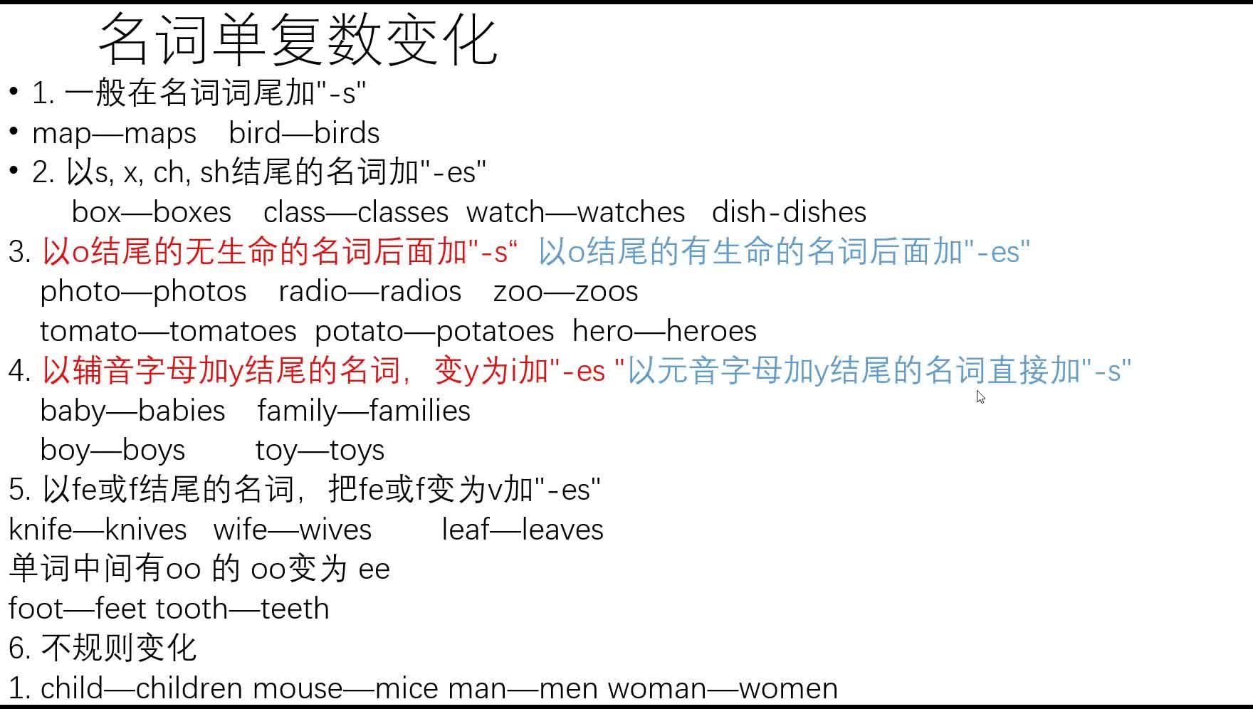 新手村篇-2.4 名词单复数变化 从零开始的英语学习生活 - 知乎