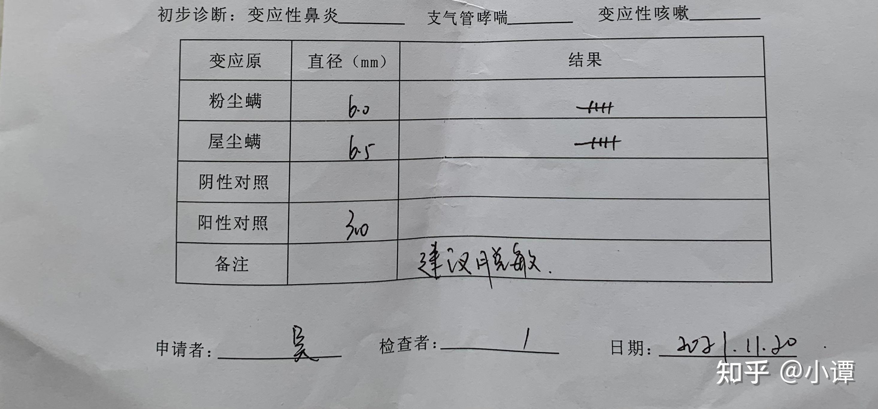 尘螨过敏性鼻炎畅迪脱敏治疗记录第一周