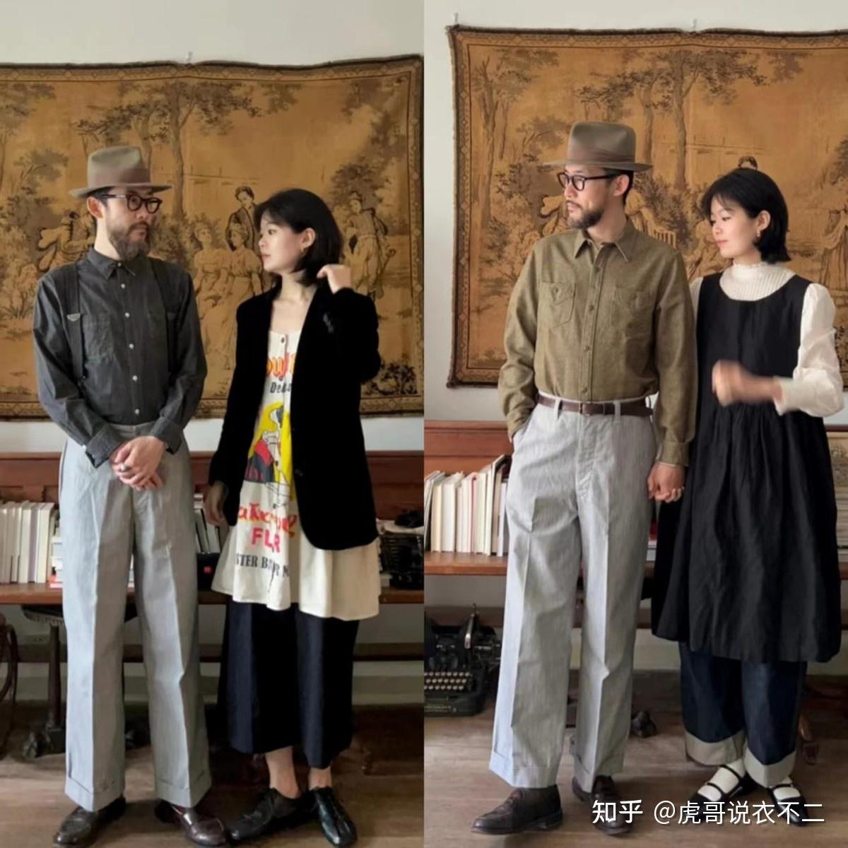看完这位姐姐的秋天穿搭，才知道：情侣装也可以这么高级，值得学 - 知乎