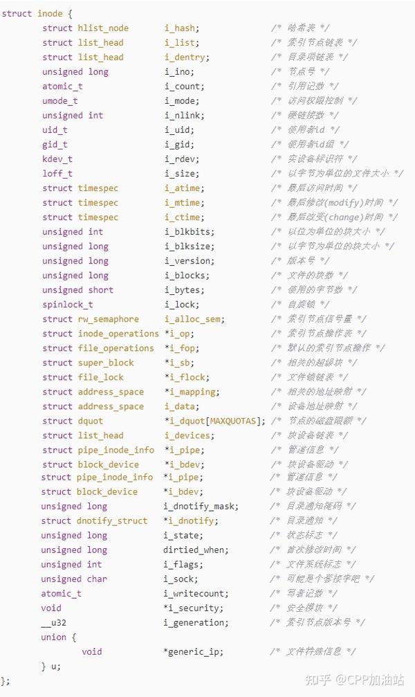 浅谈linux文件系统的四大对象 - 知乎
