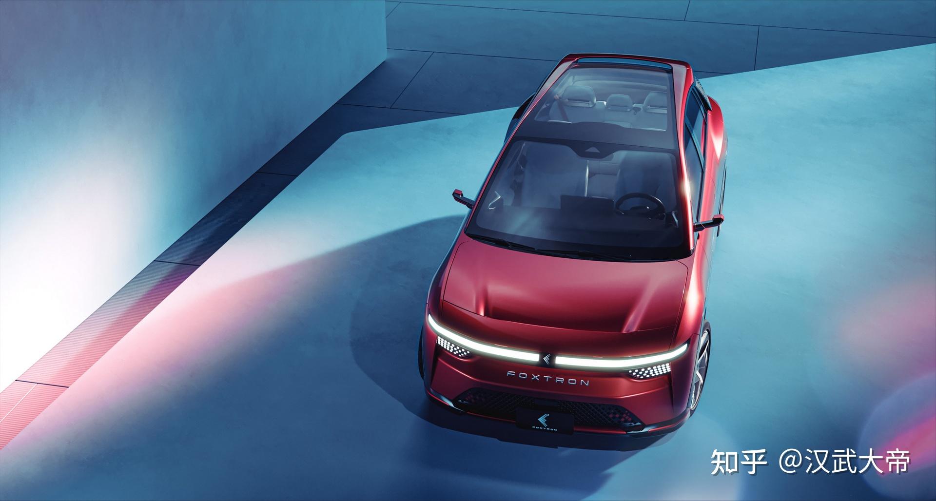 2. 富士康电动suv车型:foxtron model b