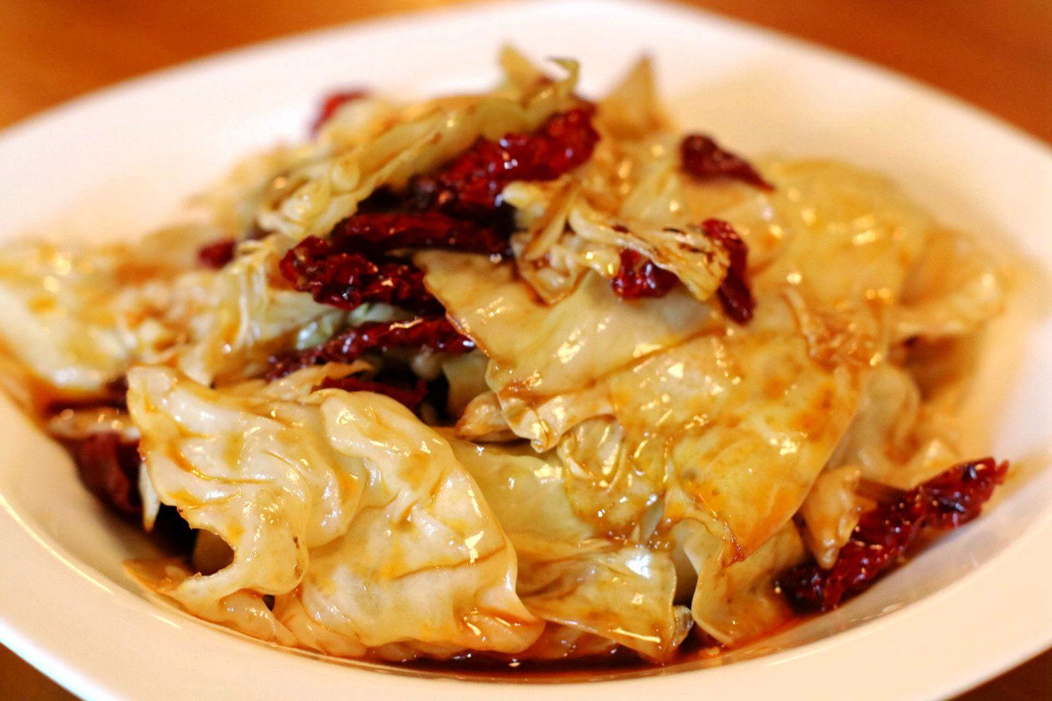 迷离的新疆菜 迷人的炝莲白 - 知乎
