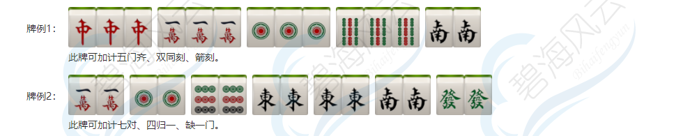 雀神必备宝典_麻将牌型番数图解(2018/06/27)_碧海风云 - 知乎