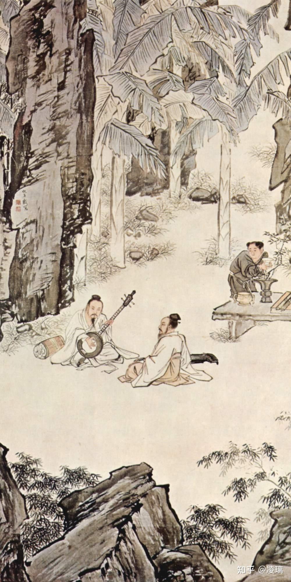 【源】唐物 太史硯 清時代 朱硯 騰雲瑞獸紋 清画家孫岳頒銘 端溪石 老坑 文房具 墨硯 蔵出 古董品 中国古美術 中国绘画史学习笔记（下） - 知乎