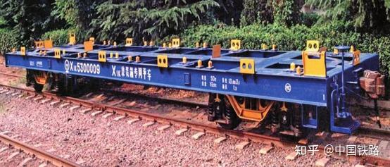 【铁道知识·车辆】我国铁路货车——集装箱专用平车 