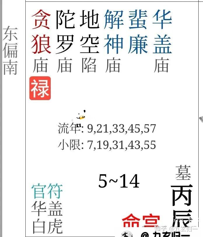 紫微斗数,贪狼局亥子,主酒色财气! - 知乎