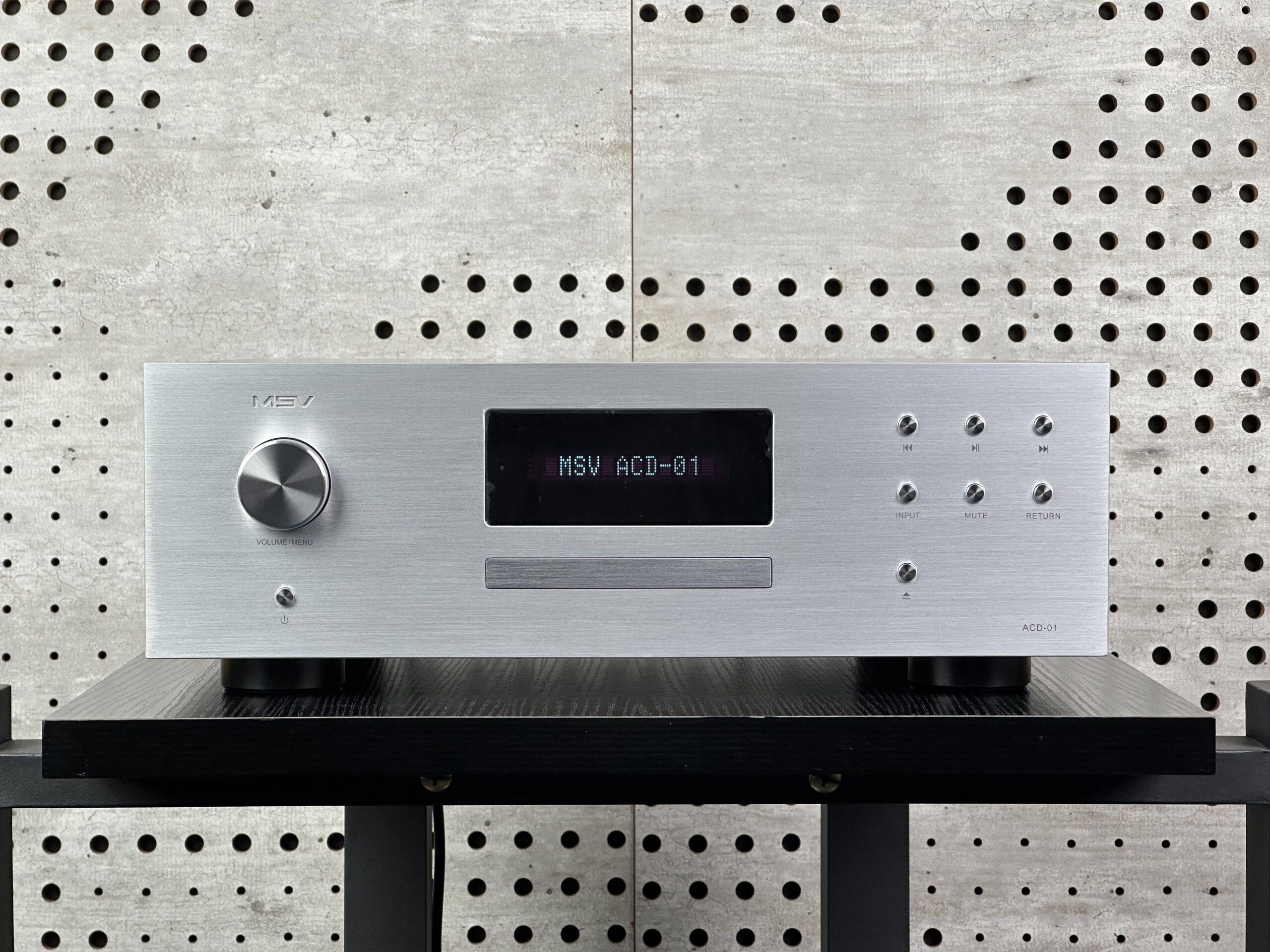 "岂止推力刚劲,丰富功能尽享聆赏新体验"msv acd-01 cd功放一体机