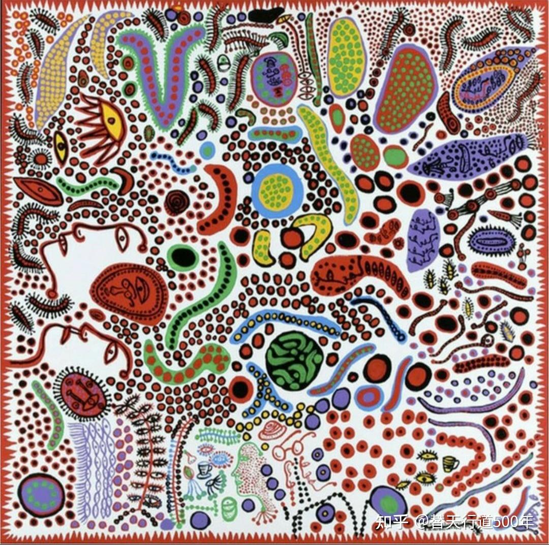 草间弥生漫游奇境的现代爱丽丝