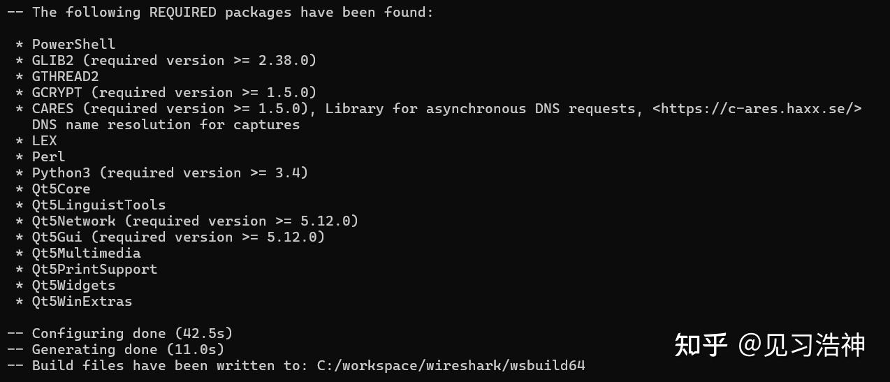 Win11 vs2022 wireshark3 6 0 