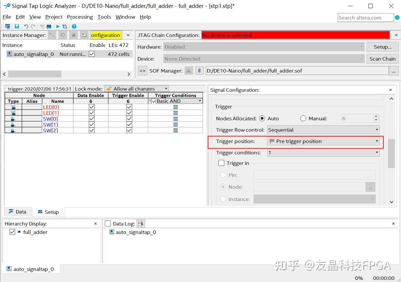Signal Tap Logic Analyzer使用讲解 知乎