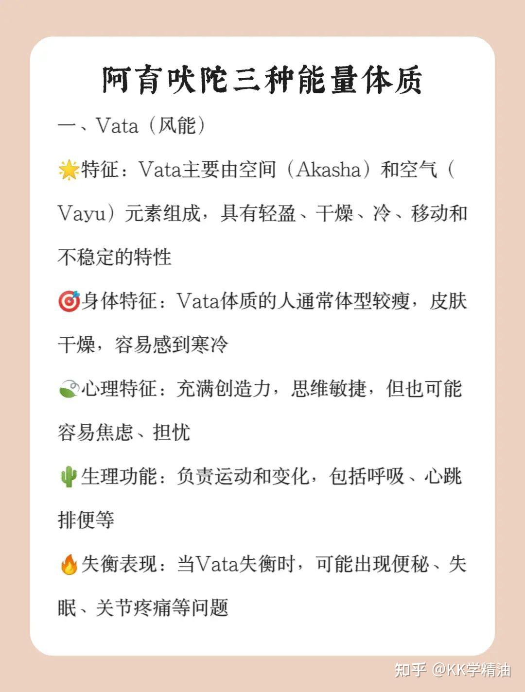 阿育吠陀科普|五种元素三种能量体质 - 知乎