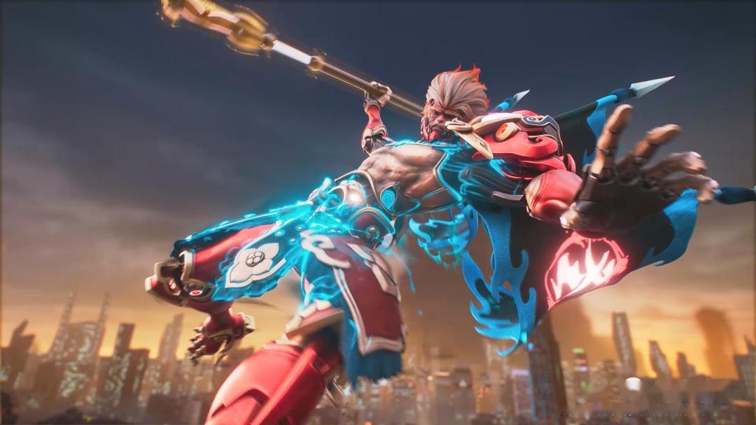 王者荣耀:悟空重磅皮肤齐天大圣全面曝光,凝聚机械与科技之美,我命由