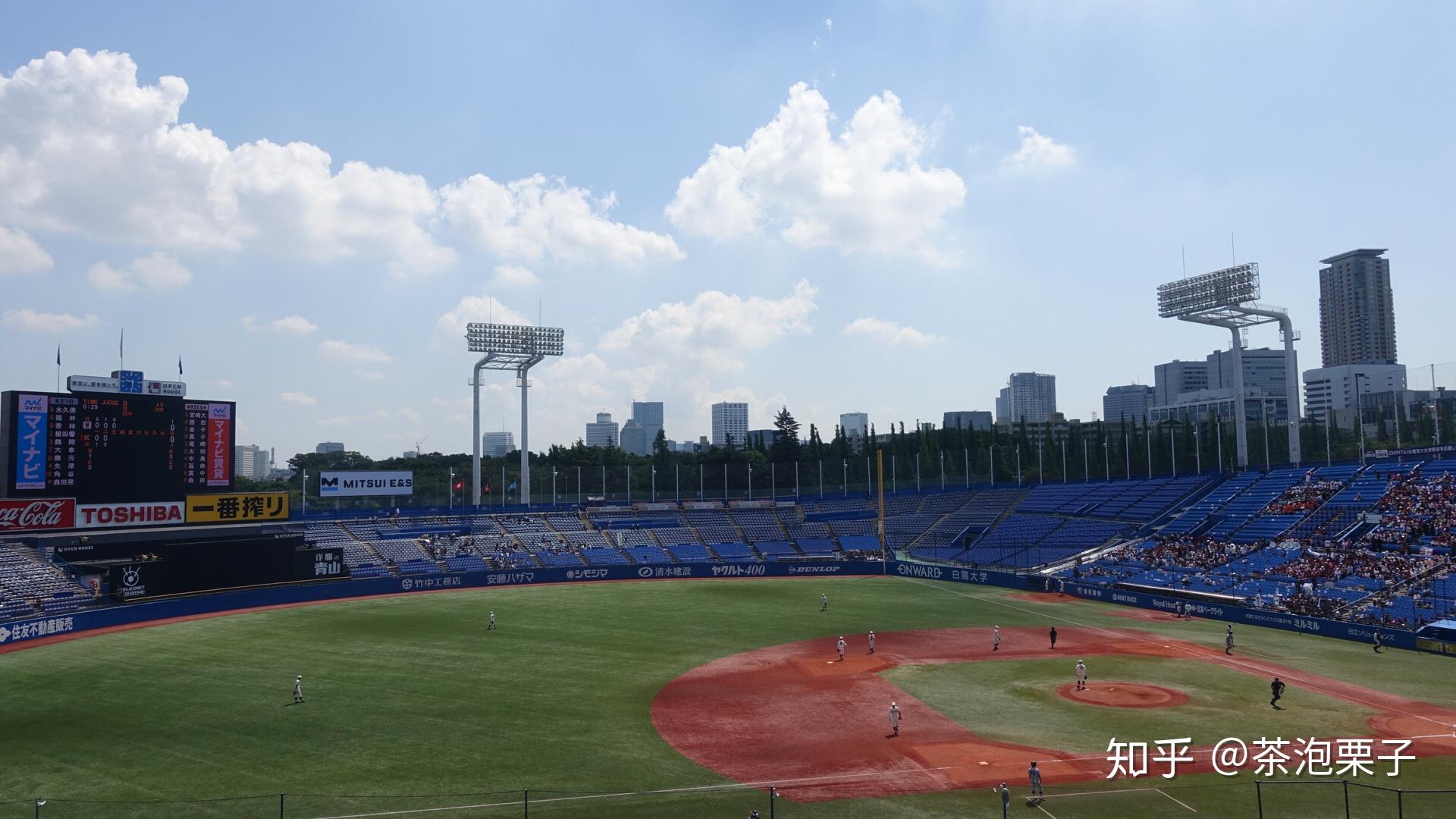 第一次看现场棒球赛@明治神宫第二球场