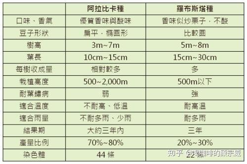 还有一个比较大的差异就是阿拉比卡的含糖量是罗布斯塔的两倍,造就了