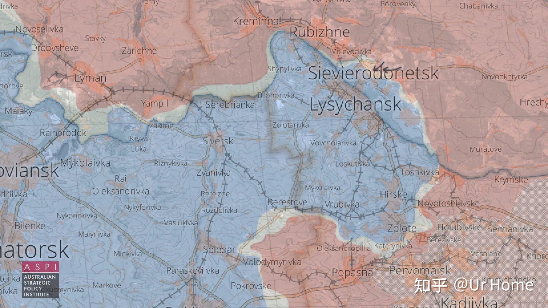 俄乌战争5月31日的地图简报
