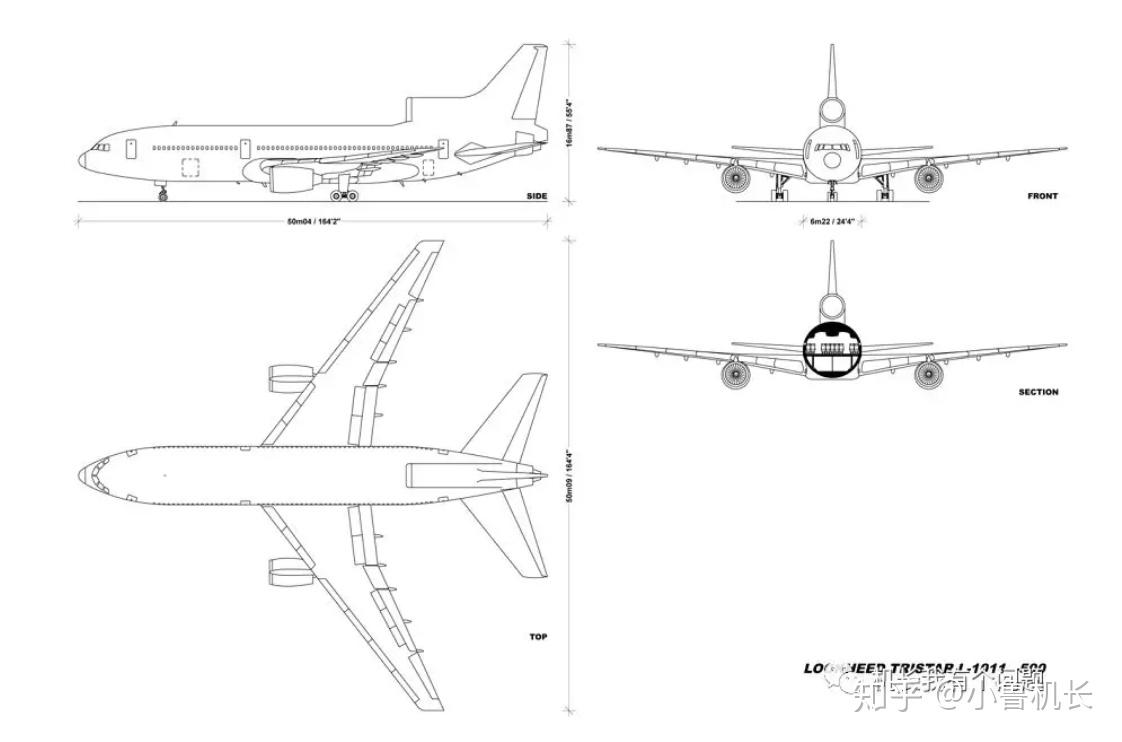 波音747平面设计图图片