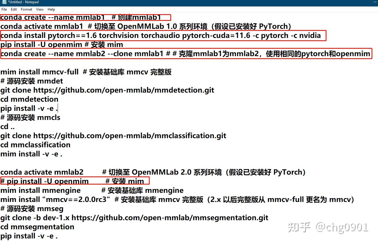 MMDet,MMCls,MMSeg环境搭建 OpenMMLab 实战营打卡1 - 知乎