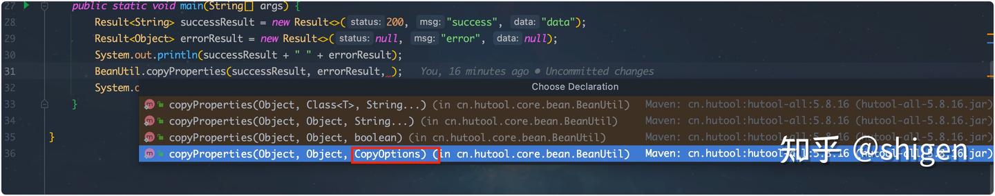 BeanUtil的正确使用方式 - 知乎