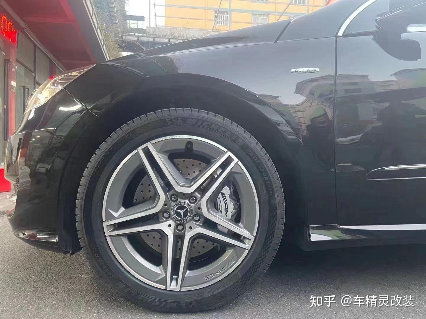 奔驰r400改装amg前6后4套装低调帅气制动尊贵奢华身份象征