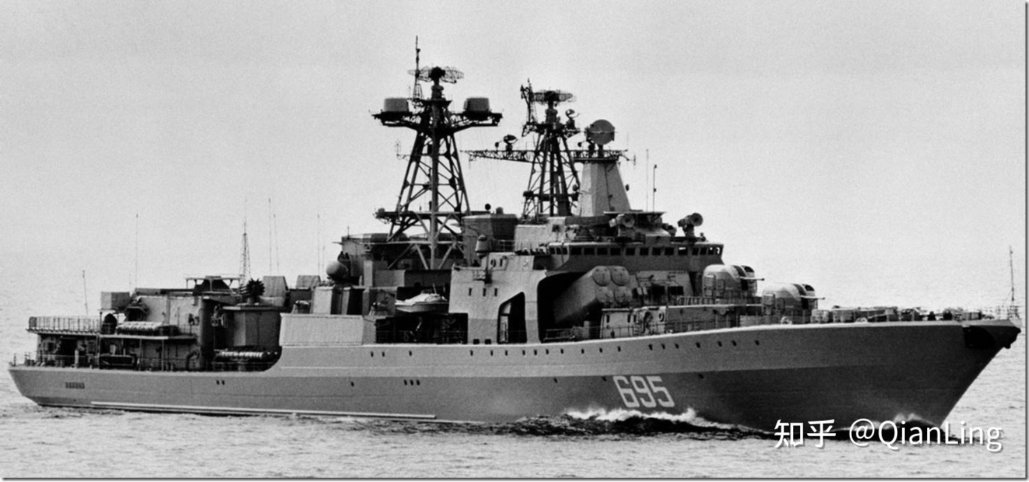 苏联帝国留下的红色巨舰(4):无畏级反潜驱逐舰 