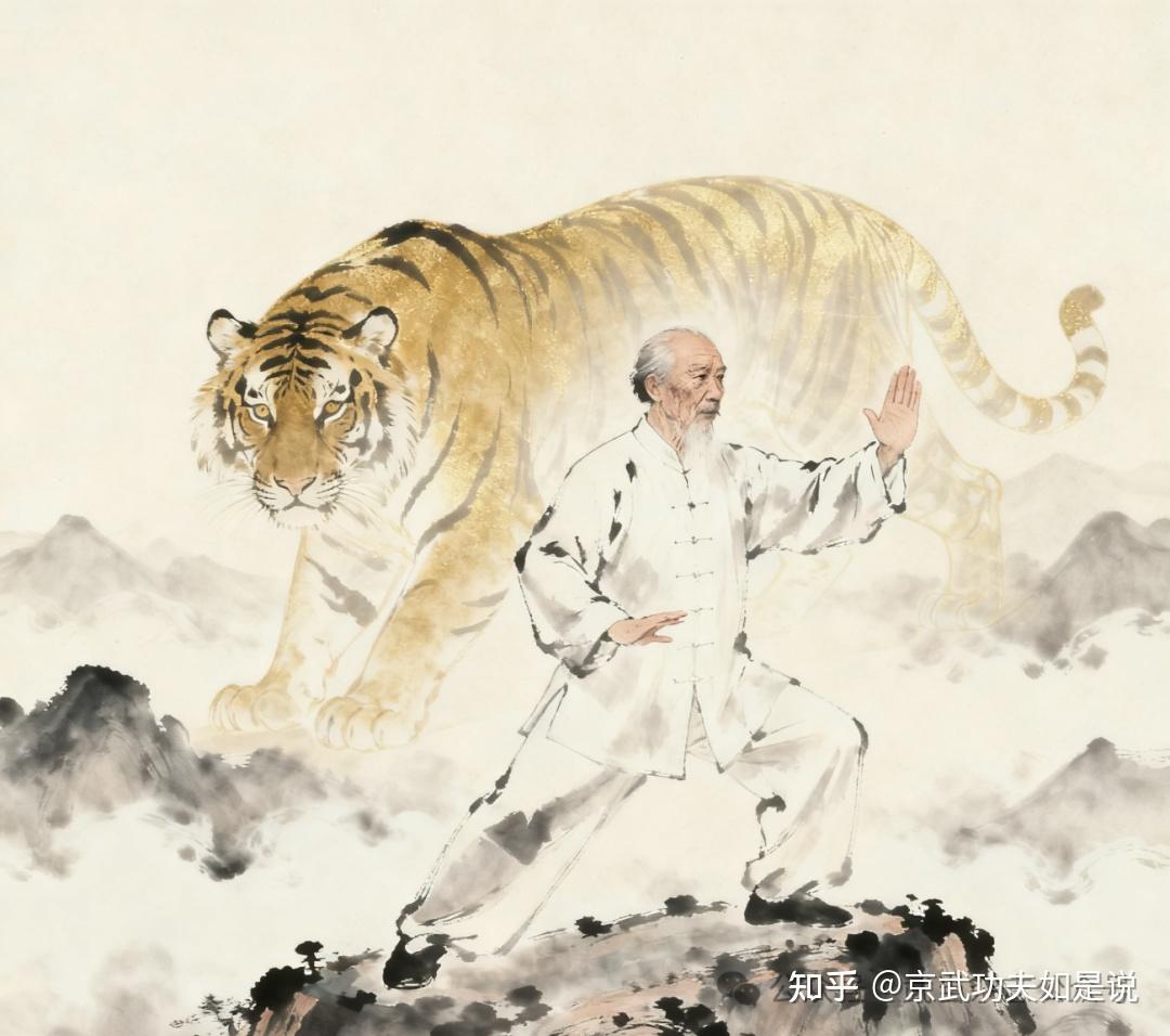 从 “摸风踩云” 到 “抖弹发力”:解锁太极拳打虎威势的核心密码 - 知乎