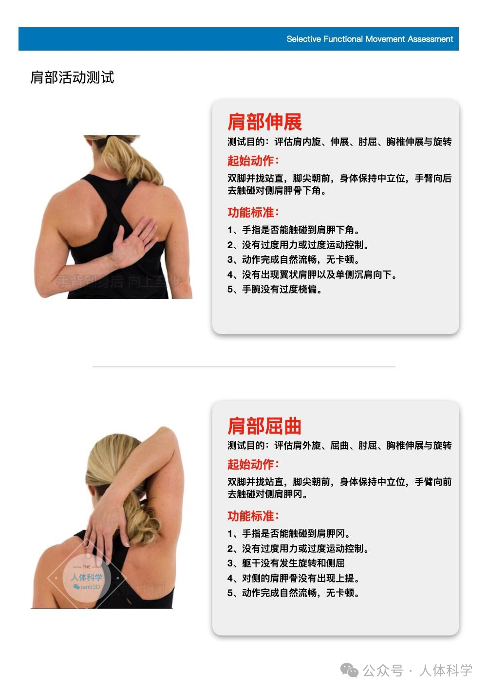 【动作评估】SFMA初阶评估方法汇总（含评估表） - 知乎