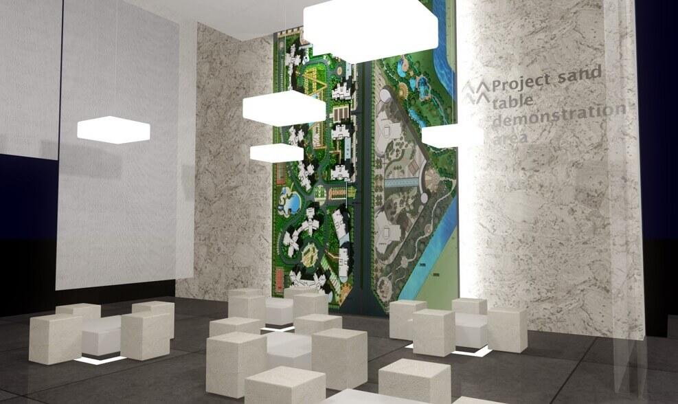 干货分享（房地产展台）地产展板图片，(图2)