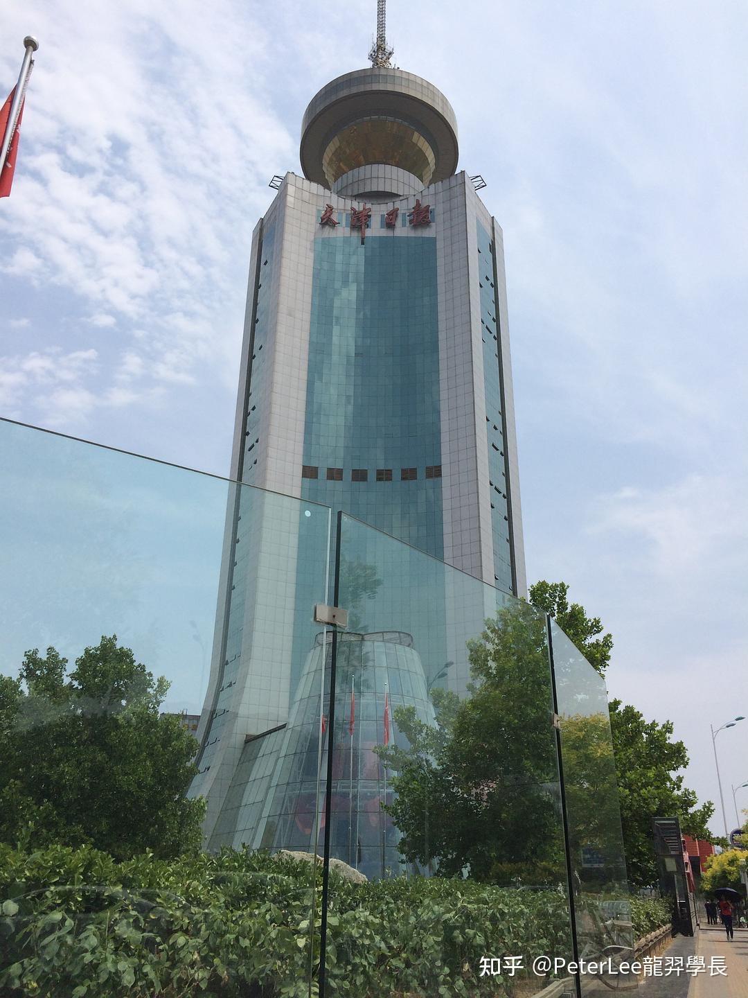 天津日报大厦俯瞰图图片