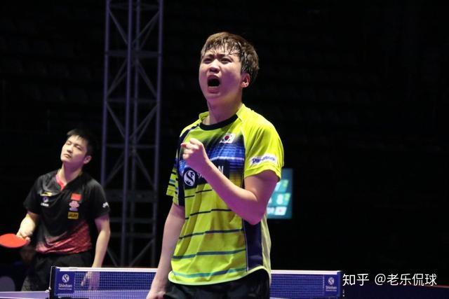 蜕变下的大眼哥两大高手成郑荣植手下败将马龙差点被掀翻