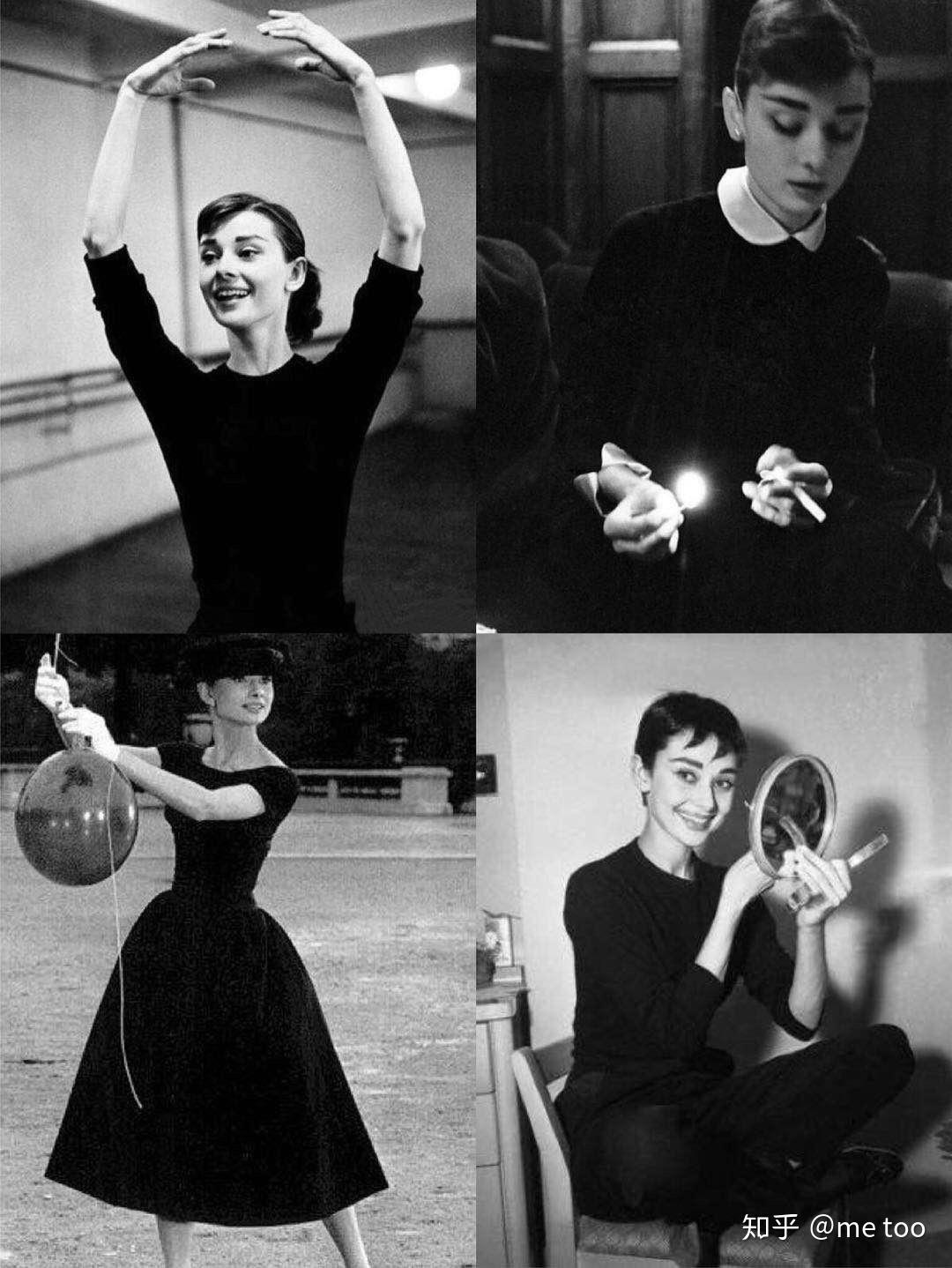 奥黛丽•赫本的那条小黑裙