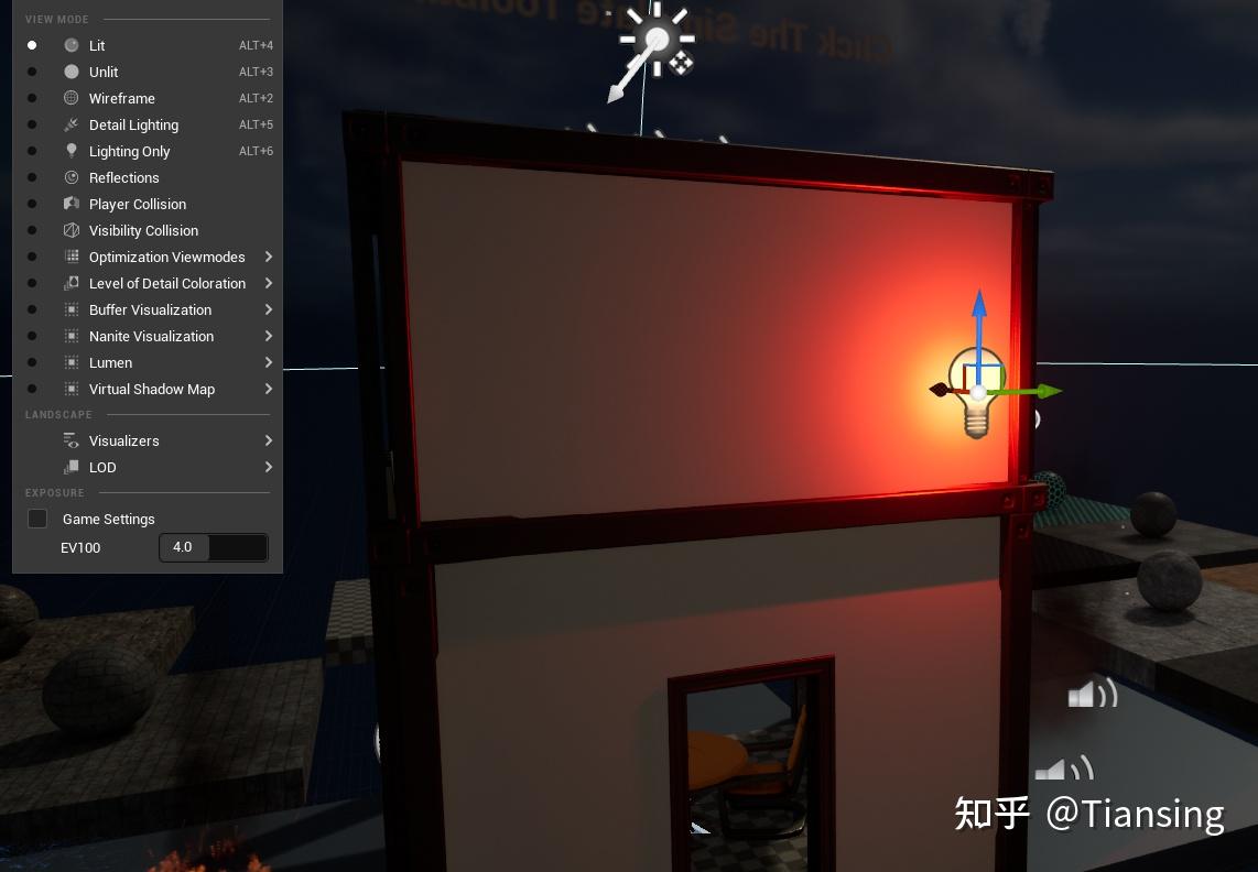 【UE5】灯光强度与输出颜色的关系，InverseExposure 知乎