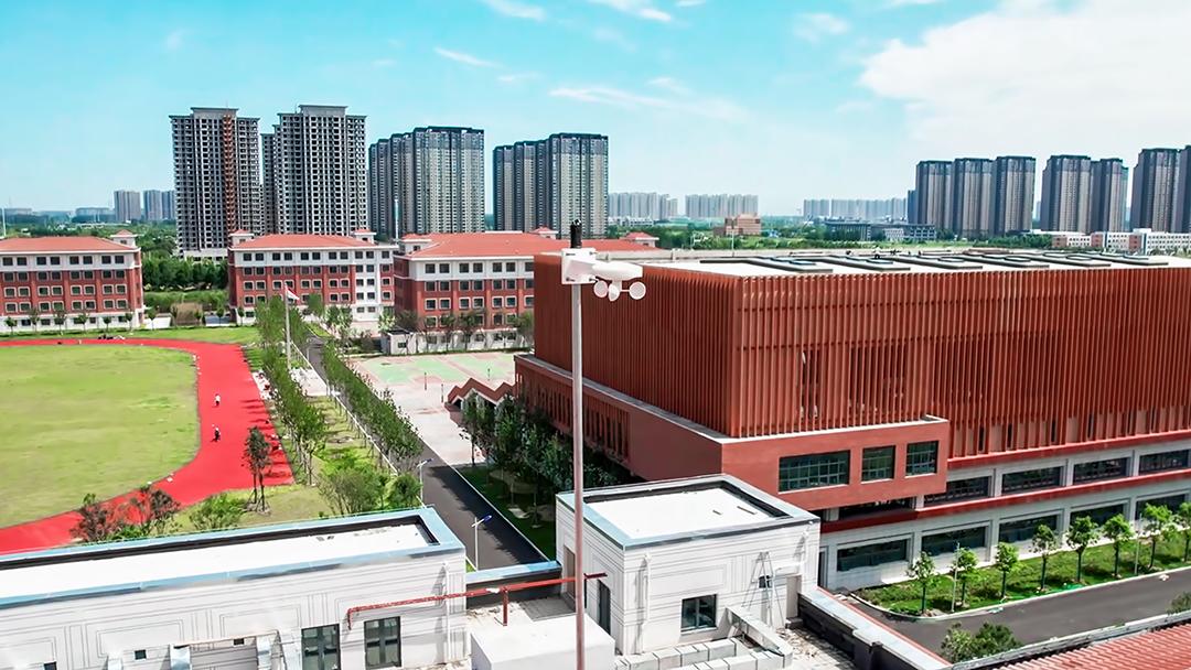 超低能耗公建示范项目——郑州航空港外国语高级中学 